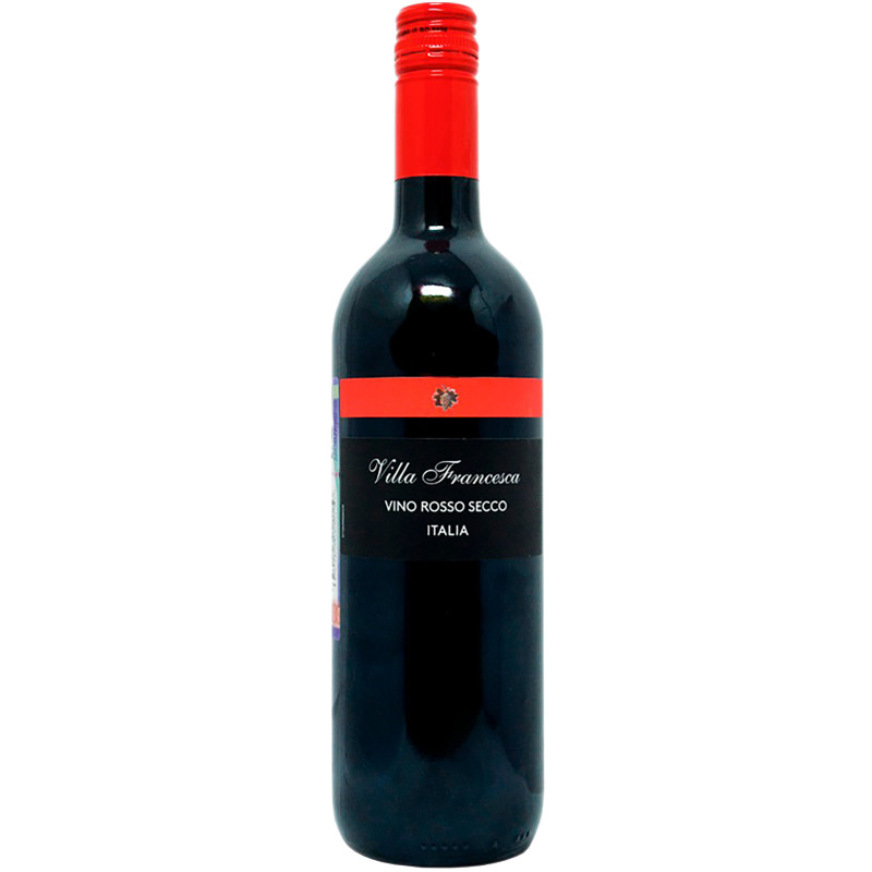 Вино Villa Francesca красное сухое, 750мл