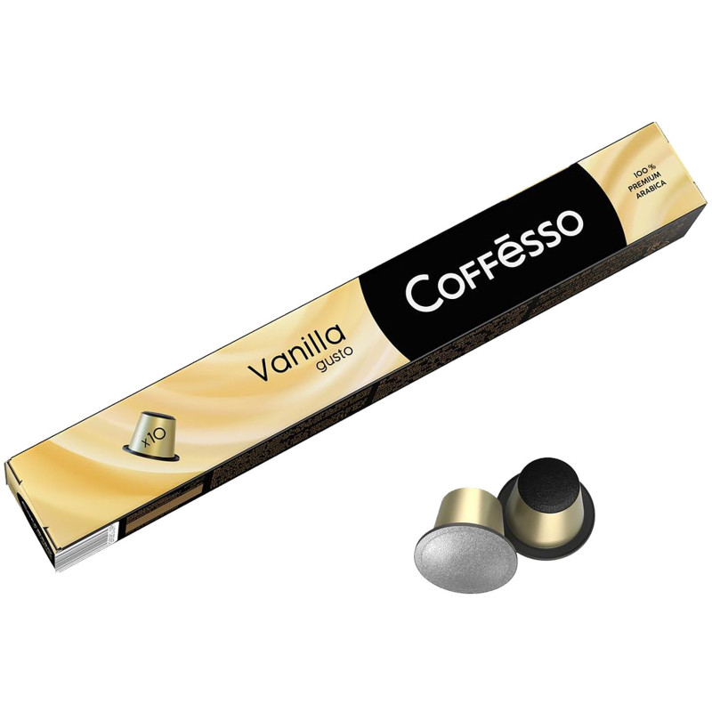 Кофе в капсулах Coffesso Vanilla молотый, 10х5г — фото 2