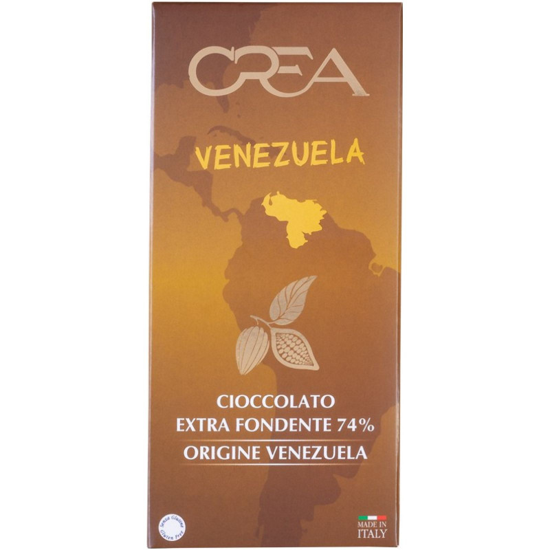 Шоколад Crea Origin Venezuela горький 74%, 100г