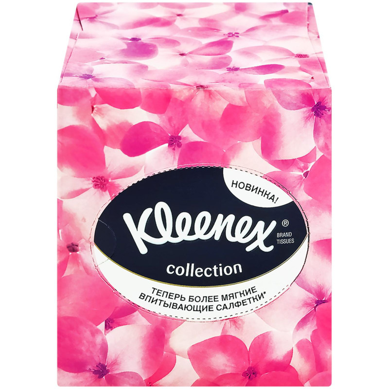 Салфетки Kleenex Collection в коробке, 100шт