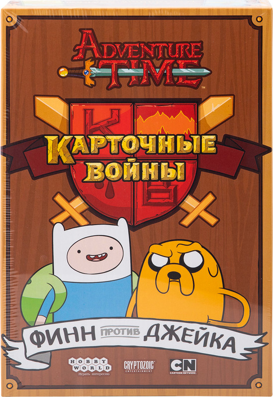 Игра настольная Hobby World Adventure Time Карточные войны: Финн против Джейка — фото 2