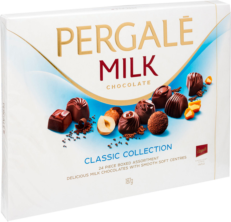 Набор конфет Pergale ассорти из молочного шоколада, 187г — фото 2