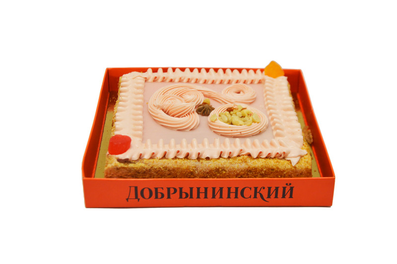 Торт Добрынинский Абрикосовый аромат песочный, 400г — фото 3