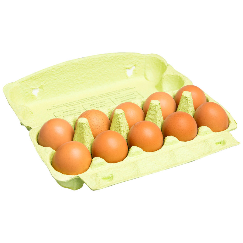 Яйцо куриное Лето пищевое С1, 10шт — фото 1
