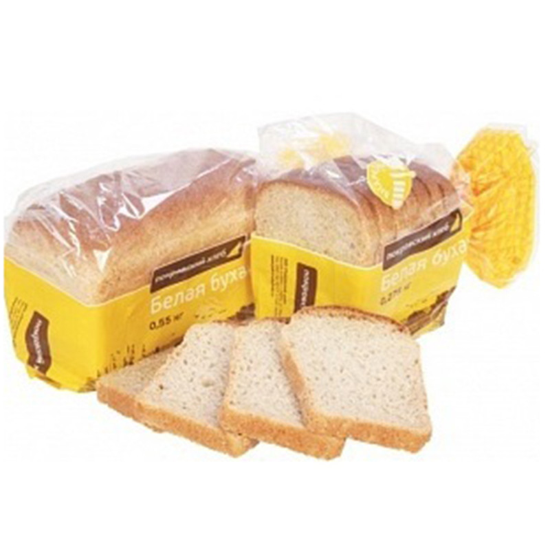 Хлеб Покровский Хлеб Белая буханка нарезка 1 сорт, 550г