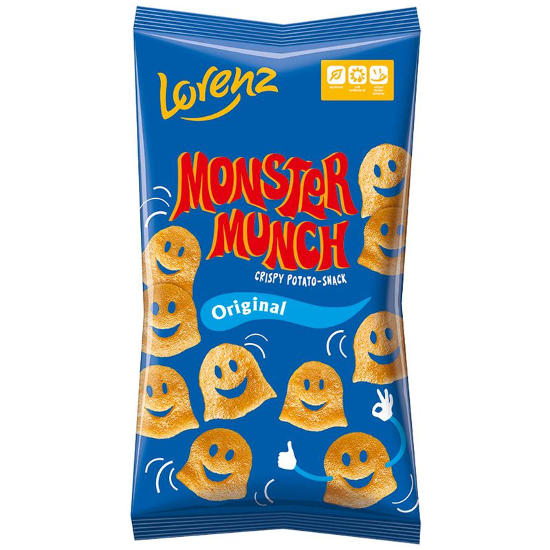 Снэк картофельный Lorenz Monster Munch, 75г