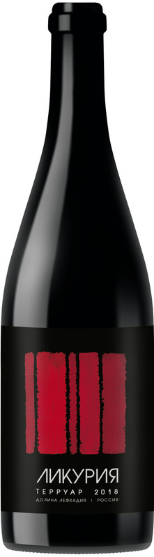 Вино Ликурия Терруар красное сухое 13.5%, 750мл — фото 1