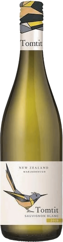 Вино Tomtit Sauvignon Blanc белое сухое, 750мл — фото 1