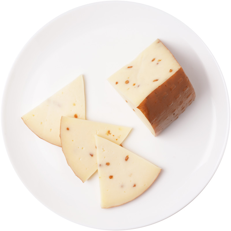 Сыр Качотта полутвёрдый с пажитником 45% — фото 1