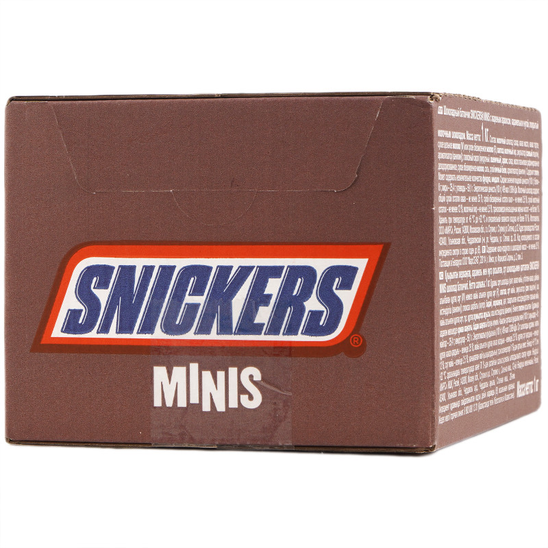 Батончик шоколадный Snickers Minis — фото 1