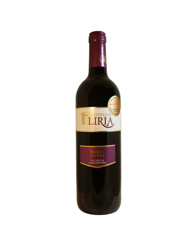 Вино Castillo de Liria Bobal Shiraz красное сухое 12.5%, 750мл — фото 2