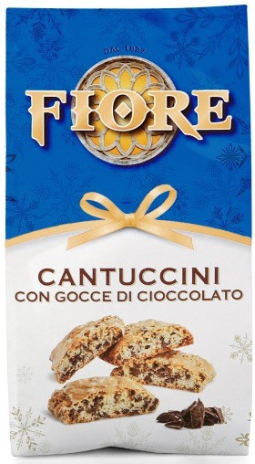 Печенье Fiore Кантуччини с кусочками шоколада, 100г