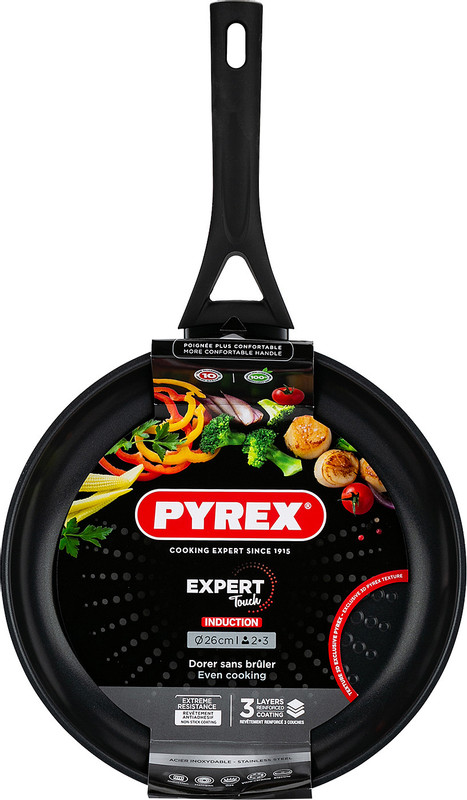 Сковорода Pyrex Expert Touch индукционная, 26см — фото 1