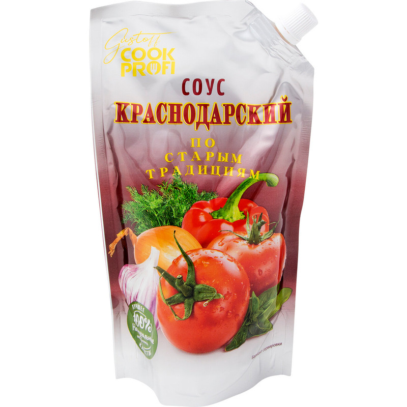 Соус томатный Gustoff Cook Profi Краснодарский, 500г