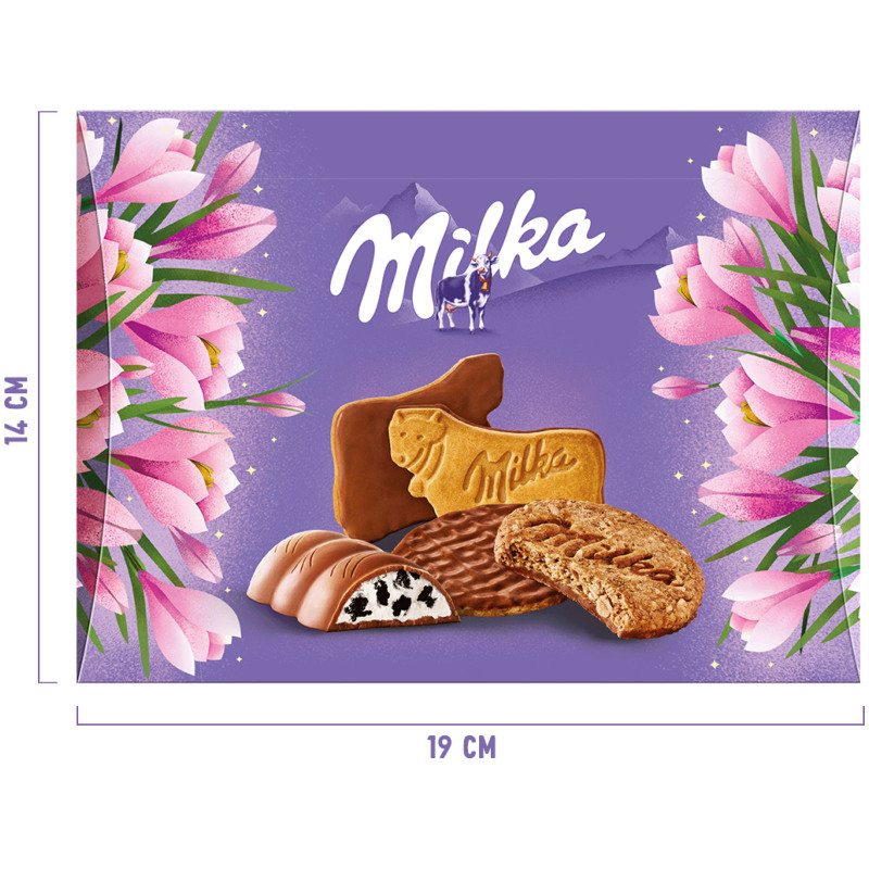Набор Milka печенья и шоколада, 159г — фото 2