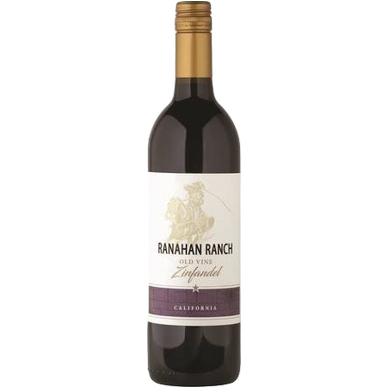 Вино Ranahan Ranch Зинфандель красное сухое 14,5%, 750мл