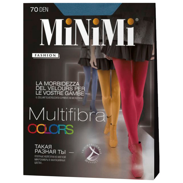 Колготки Minimi Multifibra Colors 70 den Jeans р.2 — фото 3