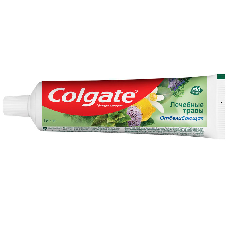 Зубная паста Colgate Лечебные травы отбеливающая для здоровья зубов и десен, 100мл — фото 1