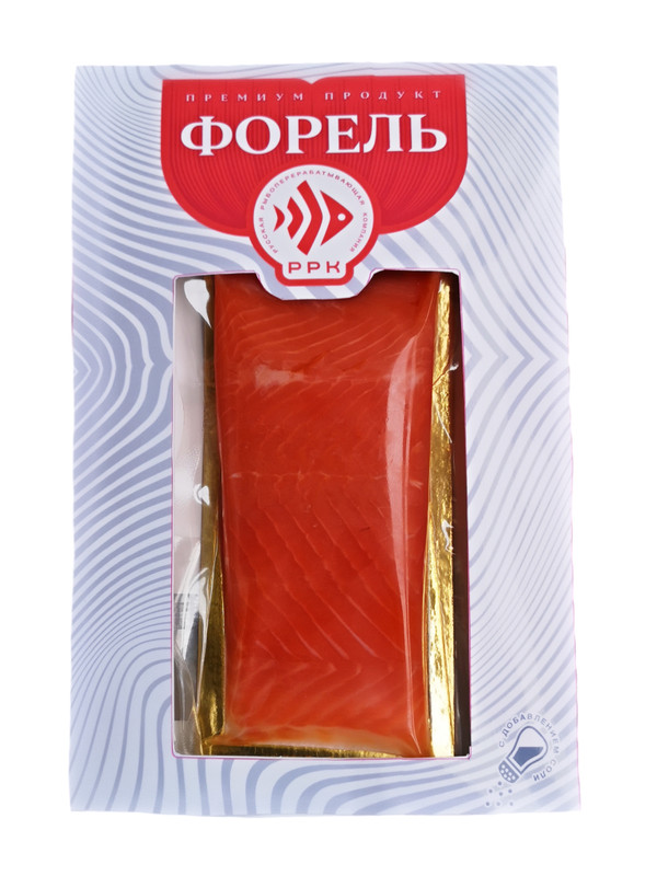 Форель радужная РРК филе-кусок слабосолёная, 200г