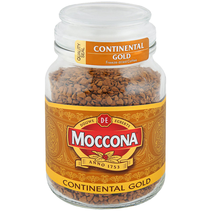 Кофе Moccona Continental Gold растворимый, 95г — фото 1