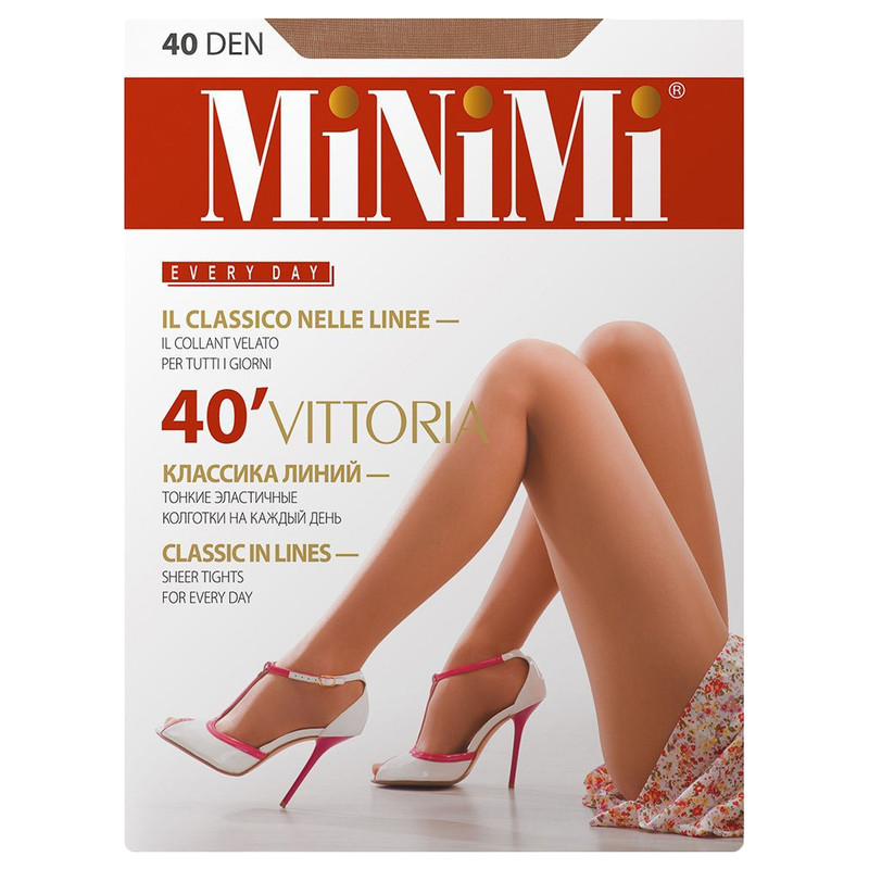Колготки MiNiMi Mini Vittoria женские 40d Daino р.5