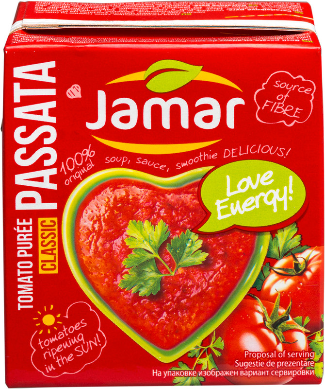 Пюре томатное Jamar, 500г — фото 3