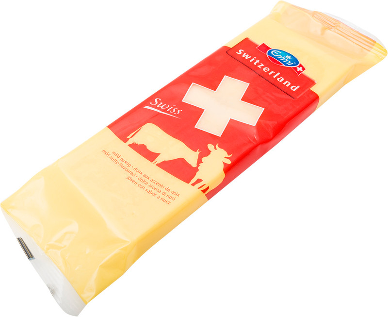 Сыр твёрдый Emmi Швейцарский порционный 48%, 200г — фото 1