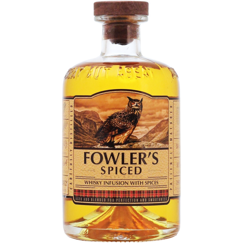 Настойка Fowlers Spiced полусладкая на основе виски 35%, 500мл