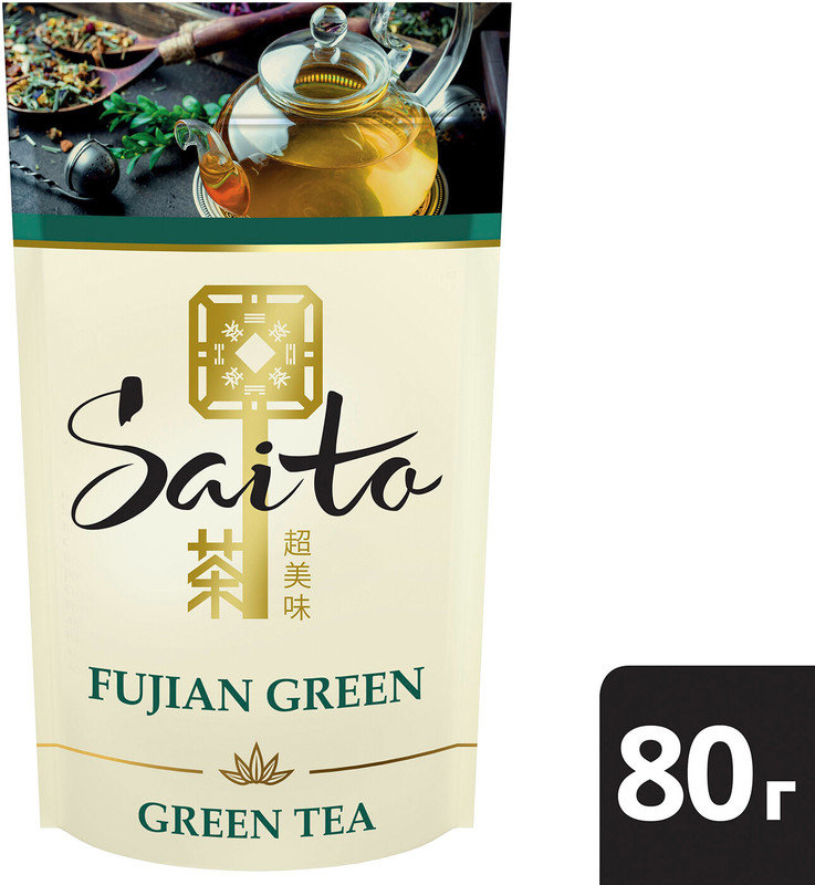 Чай Saito Fujian Green зелёный, 80г — фото 8