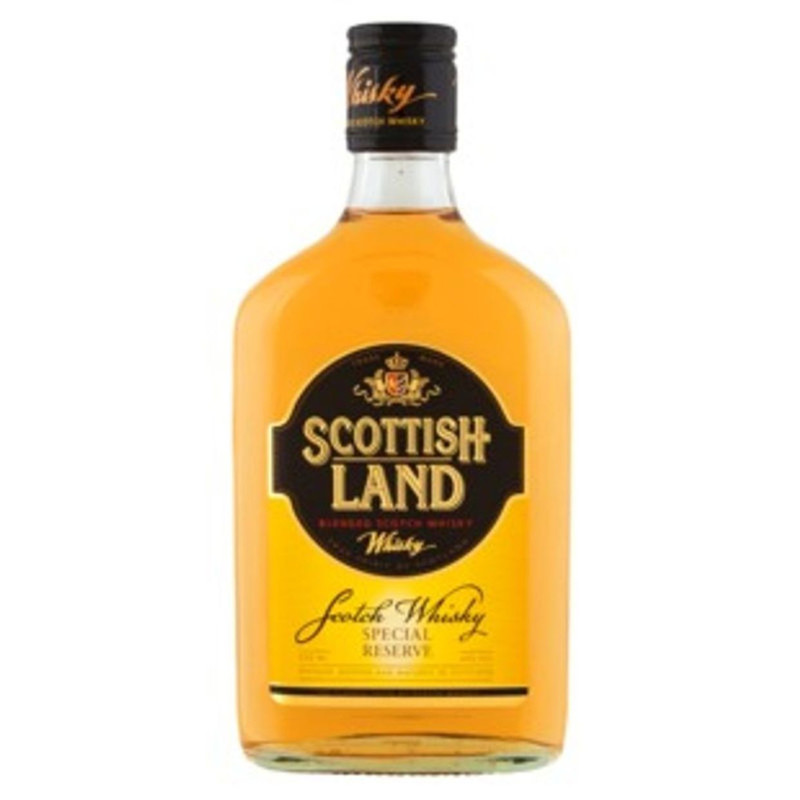 Виски Scottish Land шотландский купажированный 40%, 350мл