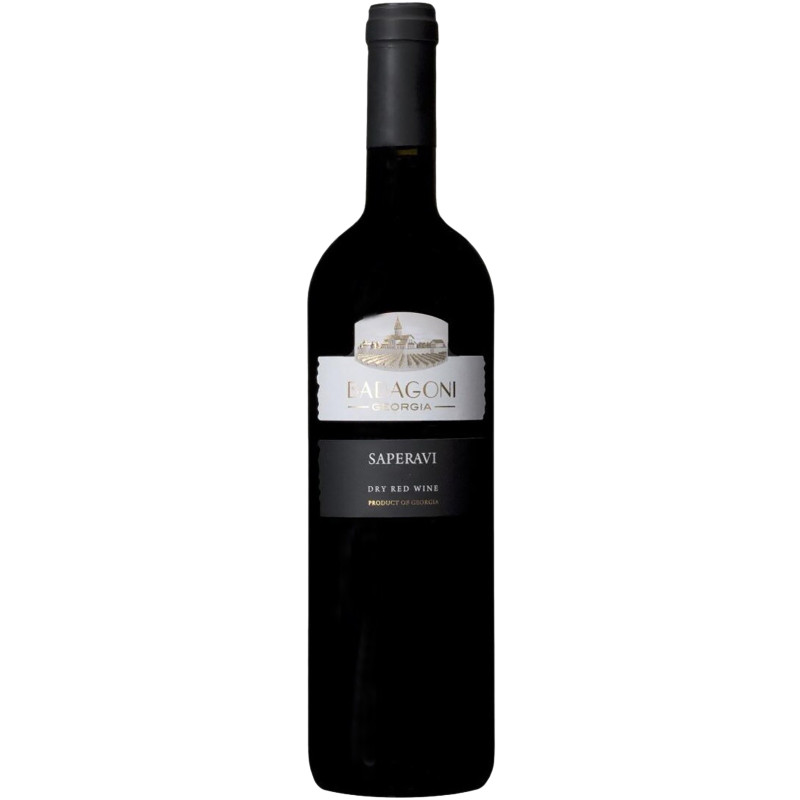Вино Badagoni Саперави красное сухое 12%, 750мл