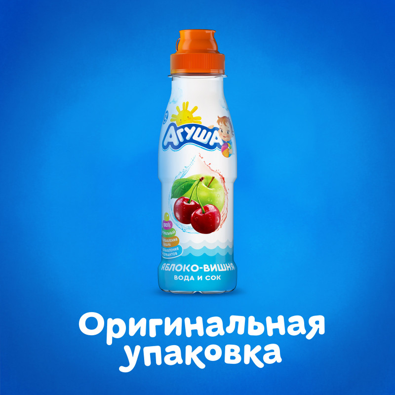 Напиток сокосодержащий Агуша Садовые ягоды, 300мл — фото 1