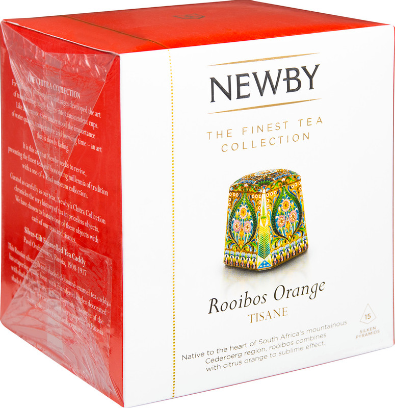 Напиток чайный Newby Ройбуш апельсин в пирамидках, 15х2.5г — фото 4