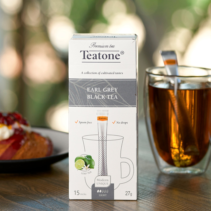 Чай Teatone чёрный с ароматом бергамота, 15х1.8г — фото 2