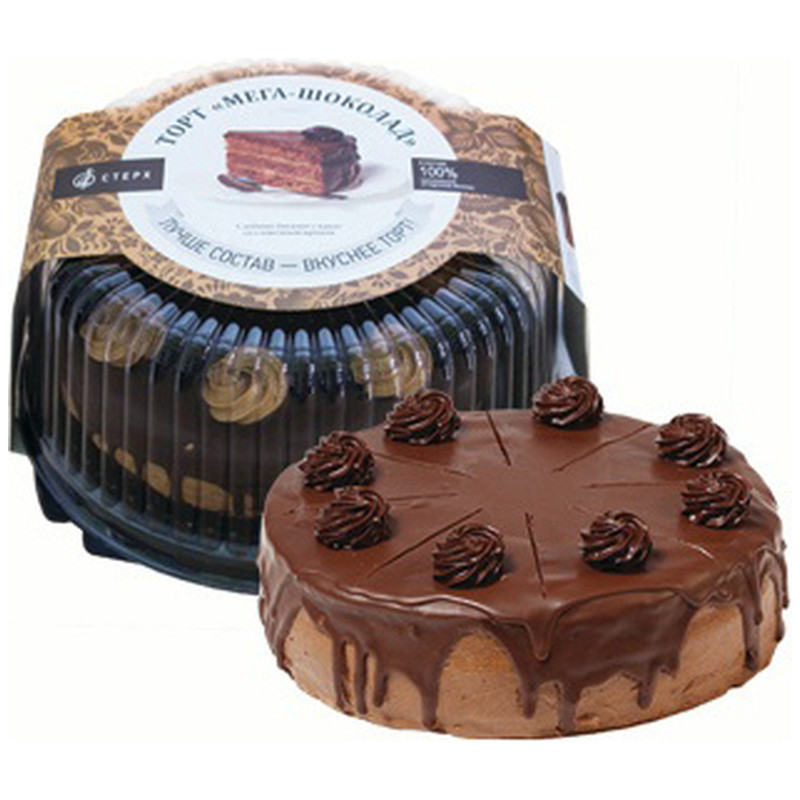 Торт Стерх Мега шоколад, 900г — фото 1