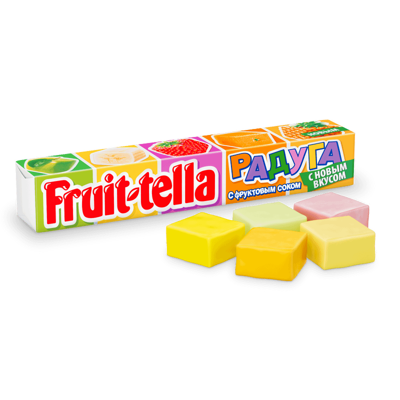 Конфеты Fruittella жевательные с фруктовым соком, 41г