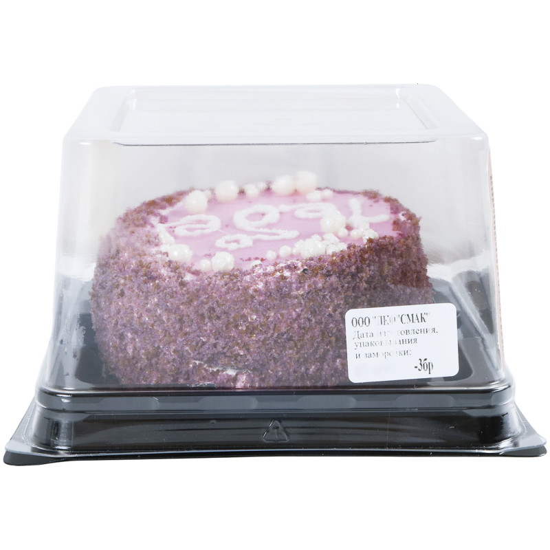 Торт Smak Бенто-торт с чёрной смородиной, 180г — фото 3