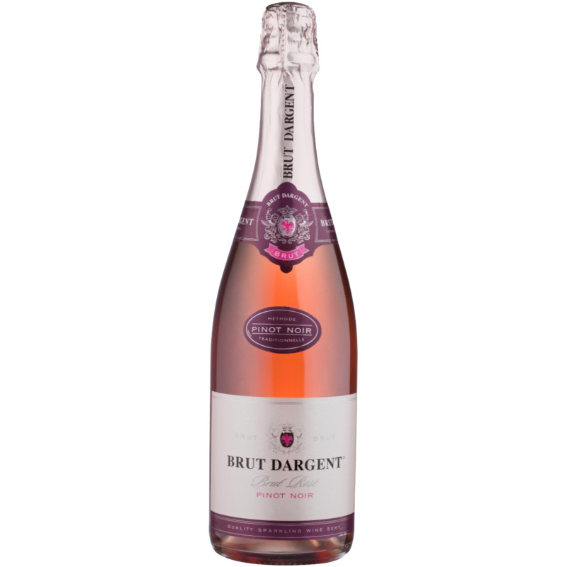 Вино игристое Brut Dargent Pinot Noir розовое брют, 750мл