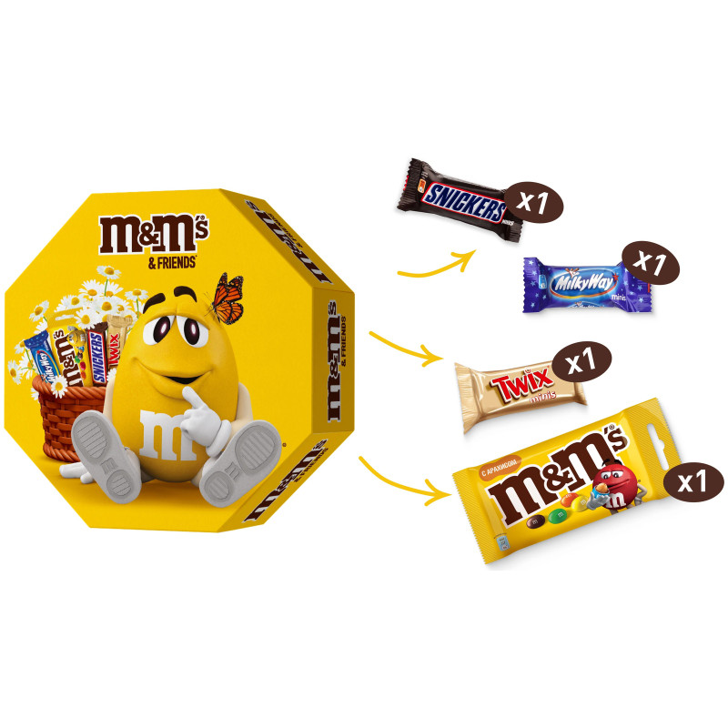 Набор конфет M&M`s, 80г — фото 1