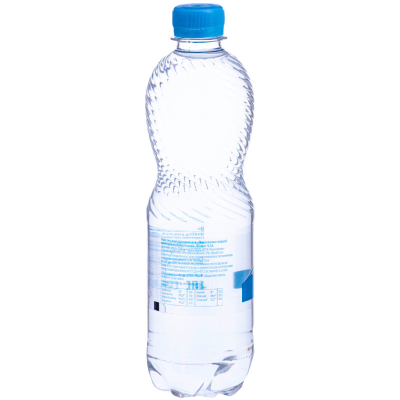 Вода Мензелинка артезианская питьевая 1 категории негазированная Пр!ст, 500мл — фото 2