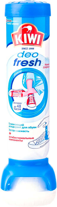 Дезодорант для обуви Kiwi аэрозоль, 100мл - купить с доставкой в Москве в Перекрёстке