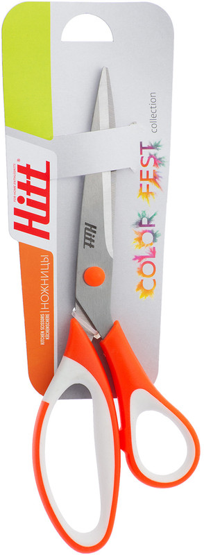 Ножницы кухонные Hitt Colorfest в ассортименте — фото 1