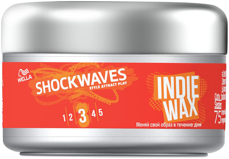 Воск для волос Wella Shockwaves Indie Wax, 75мл