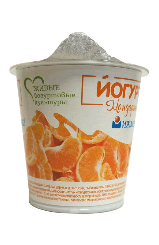 Йогурт Ижмолоко фруктовый мандарин 3.5%, 150г — фото 4