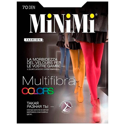 Колготки Minimi Multifibra Colors 70 den Mora р.2