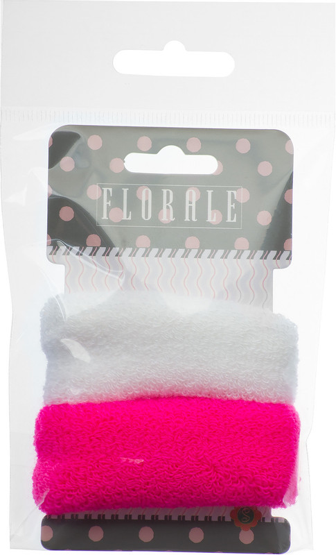 Набор резинок Florale Fushia mix для волос XFL1-08, 2шт — фото 4