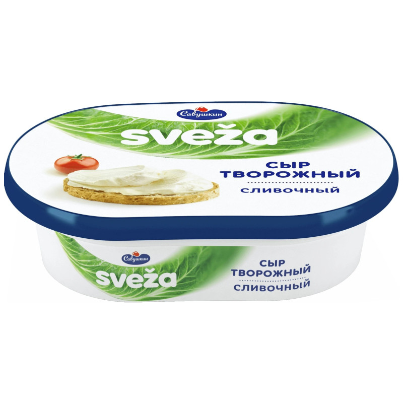 Сыр творожный Савушкин сливочный 60%, 150г
