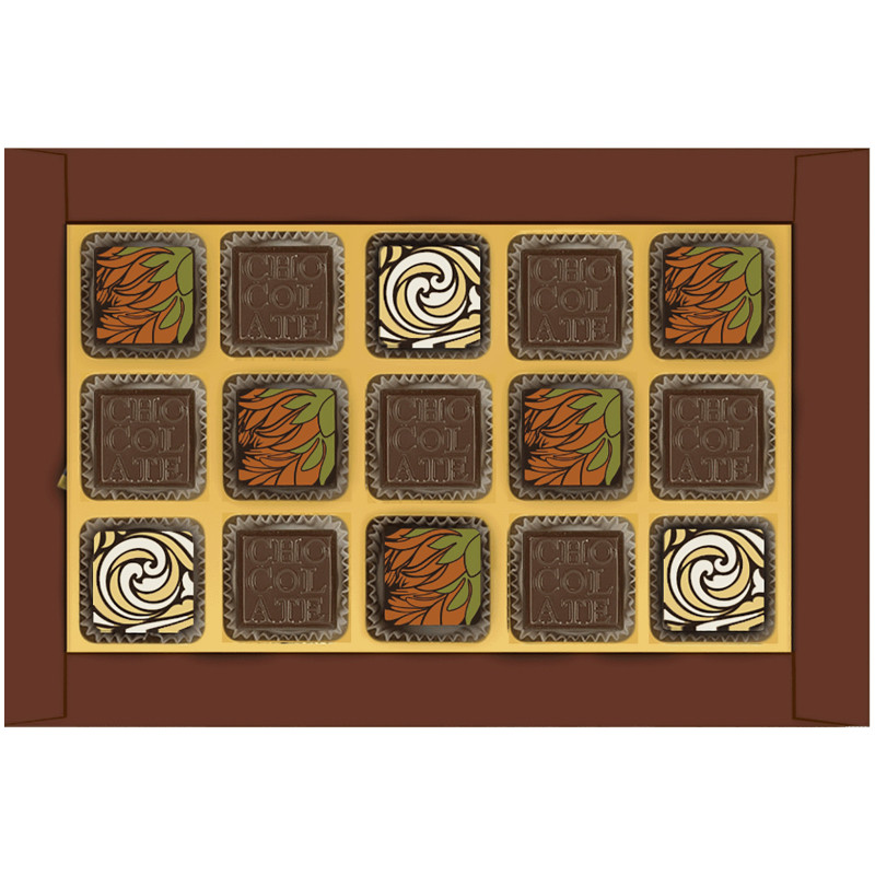 Конфеты Конфаэль Ассорти шоколадные с шоколадной и желейными начинками, 140г — фото 1