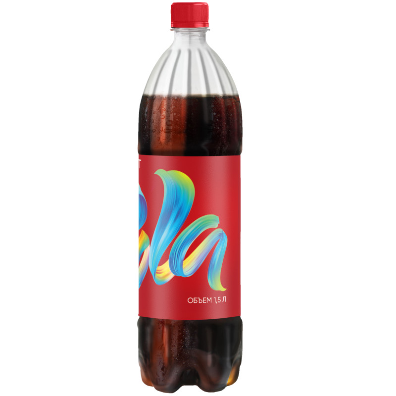 Напиток Кола безалкогольный сильногазированный Маркет, 1.5л — фото 1