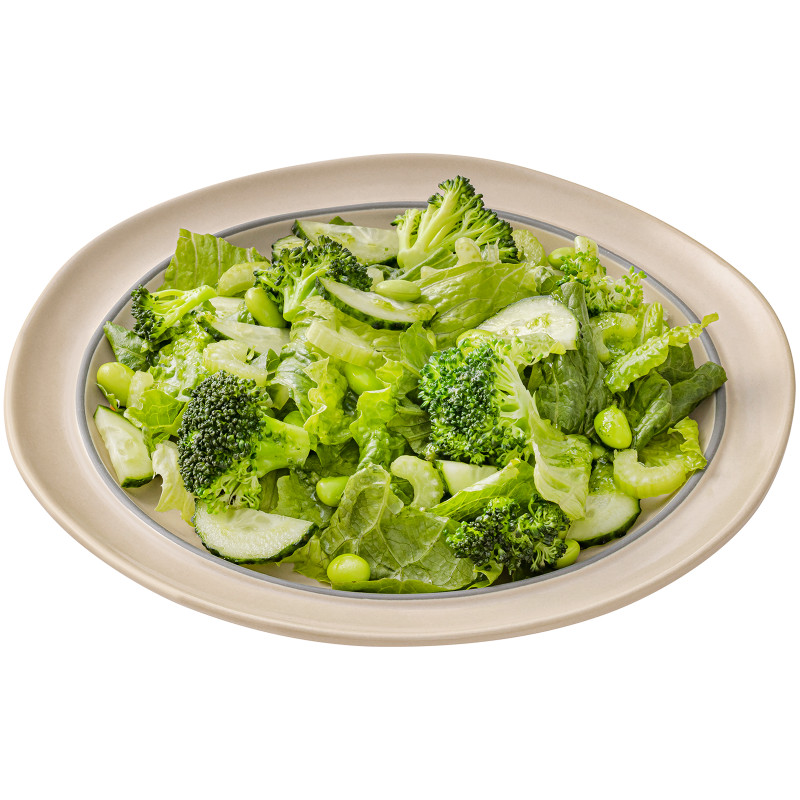 Микс-салат зелёный с бобами эдамаме и брокколи Шеф Перекрёсток, 150г — фото 2